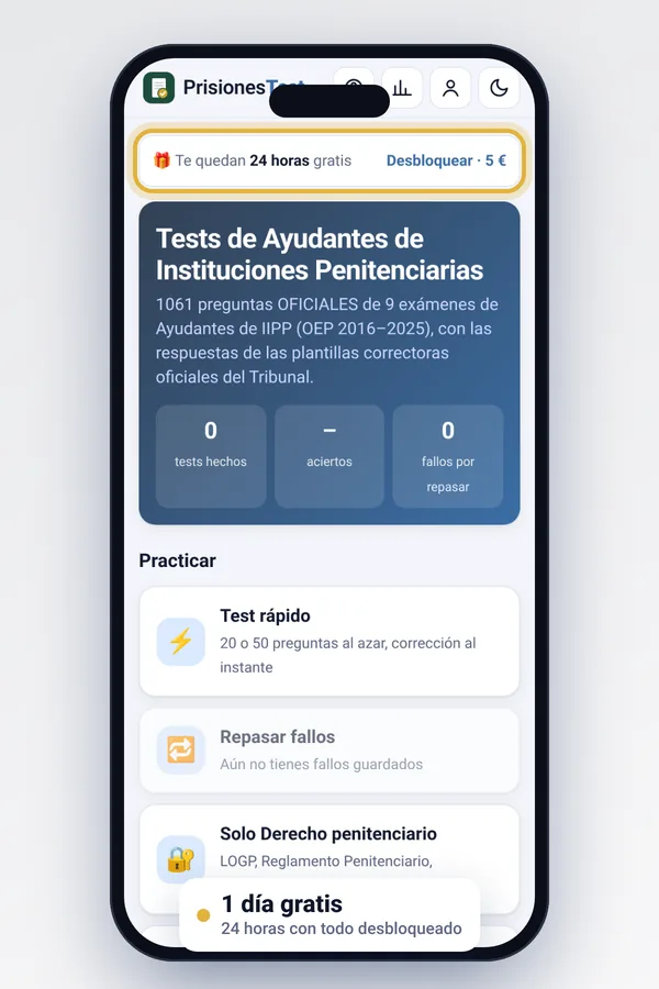 Inicio con la prueba gratis